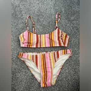 Xhilaration bikini striped